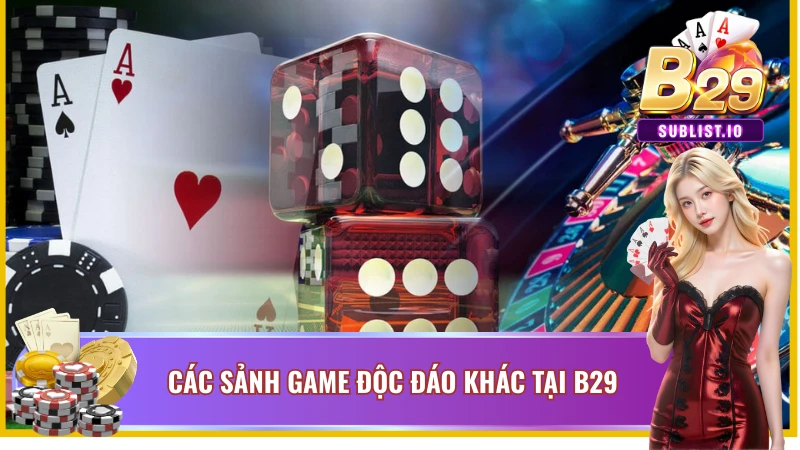 Những sảnh game liên kết với cổng game