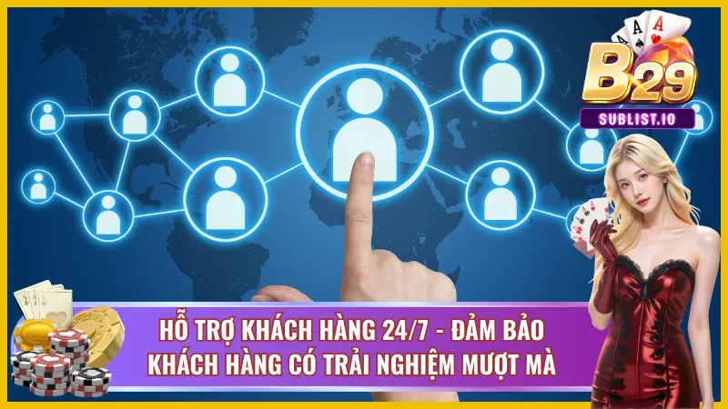Chính Sách Bảo Mật B29 - An Toàn Thông Tin Với Mọi Cược Thủ 4 Tận tâm chăm sóc khách hàng mọi lúc mọi nơi