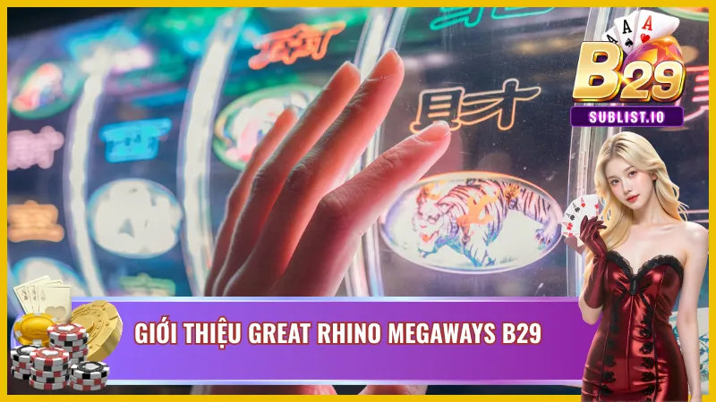 Thông tin cần biết về game Great Rhino Megaways 