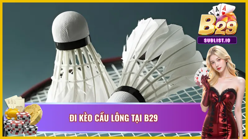 Kèo cầu lông hấp dẫn tại thể thao B29